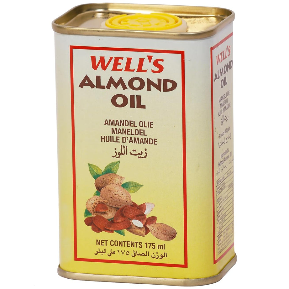 Well's Almond Oil Packed and Imported from Spain - 175ml