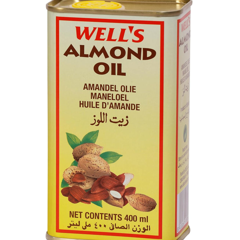 Well's Almond Oil Packed and Imported from Spain - 400ml