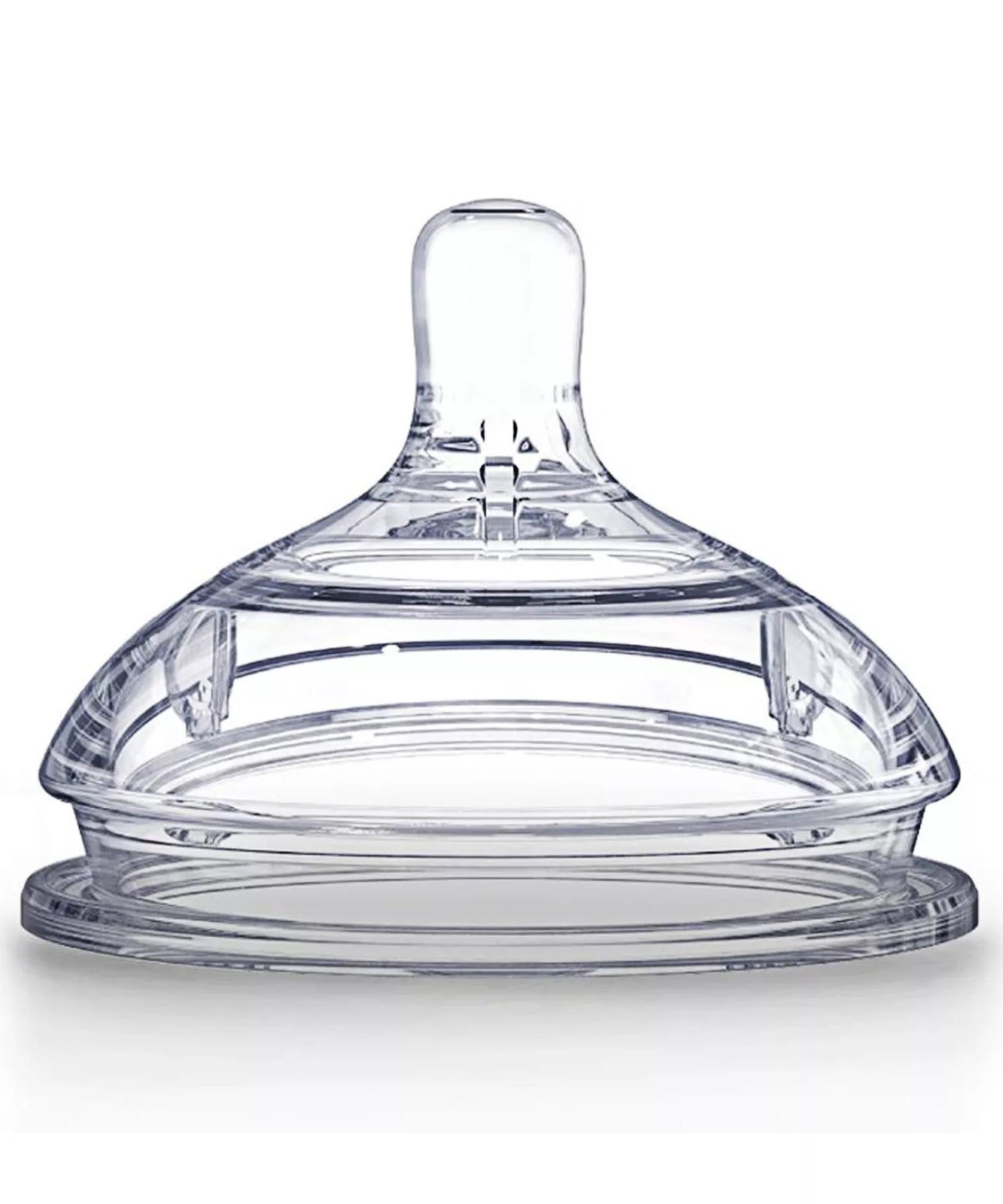 comotomo Replacement Silicone Nipple for 6+ Months | Y-Cut Thicker Fluids Variable Flow - Pack of 2 Teats - MINIMEE KIDS
