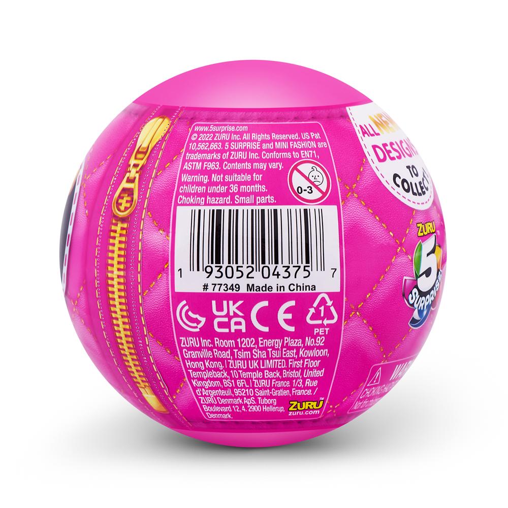 Zuru 5 Surprise - Mini Fashion Series 2: 100+ Real Fabric Bags & Accessories Toys to Collect!