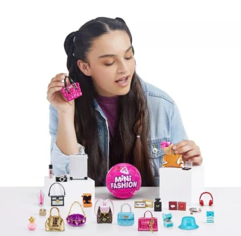Zuru 5 Surprise - Mini Fashion Series 2: 100+ Real Fabric Bags & Accessories Toys to Collect!