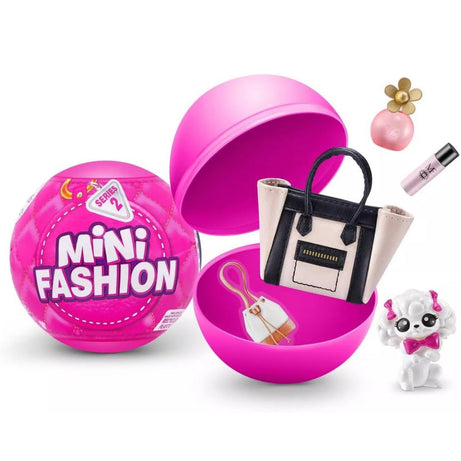 Zuru 5 Surprise - Mini Fashion Series 2: 100+ Real Fabric Bags & Accessories Toys to Collect!