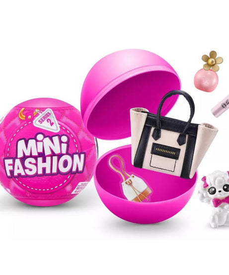 Zuru 5 Surprise - Mini Fashion Series 2: 100+ Real Fabric Bags & Accessories Toys to Collect!