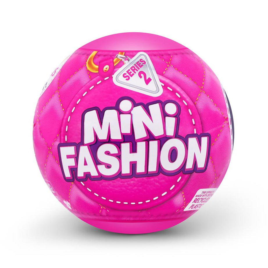 Zuru 5 Surprise - Mini Fashion Series 2: 100+ Real Fabric Bags & Accessories Toys to Collect!