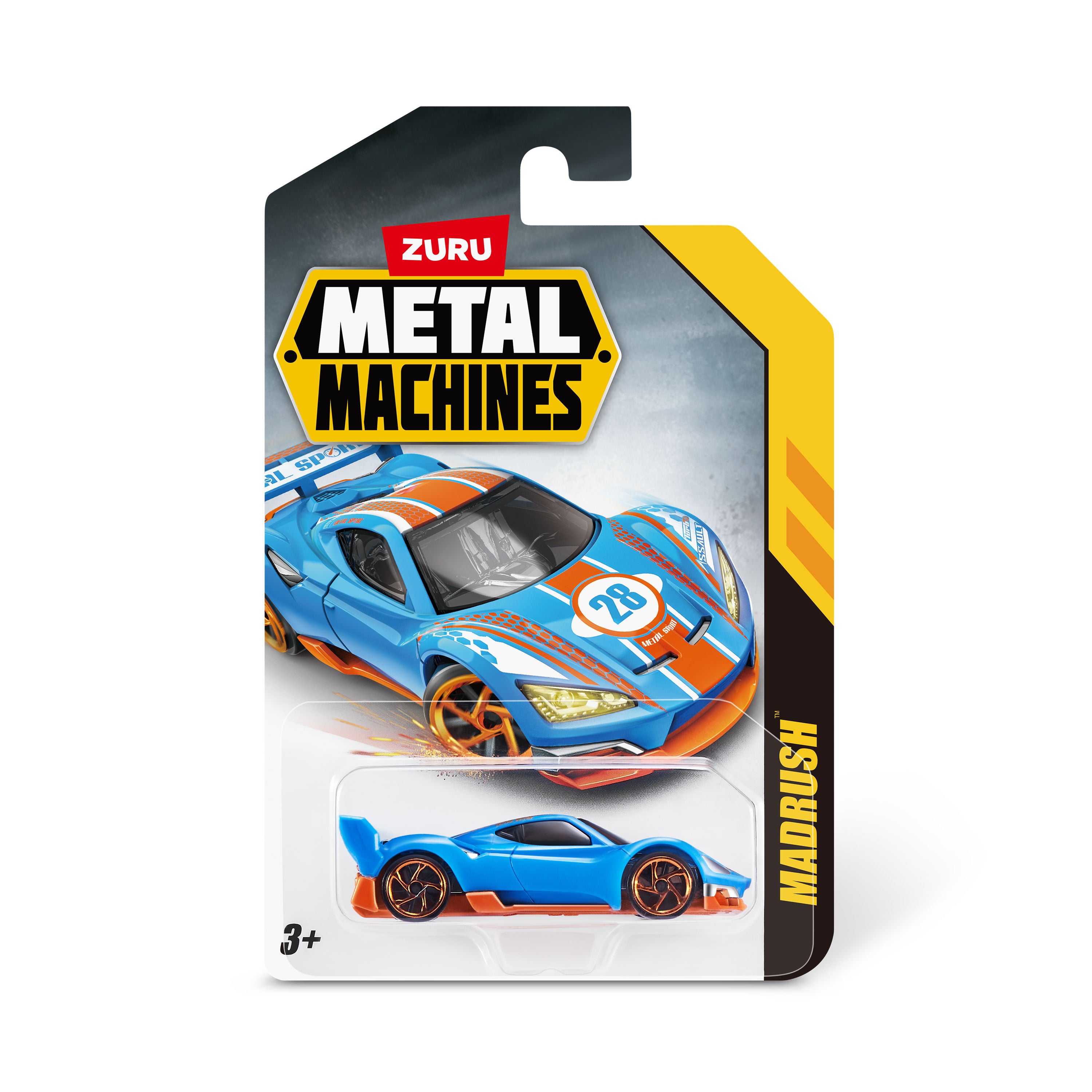 Zuru Metal Machines Madrush | 1:64 Scale Die-Cast Endurance Race Car | Toy for Kids & Collectors | Minimee Kids India