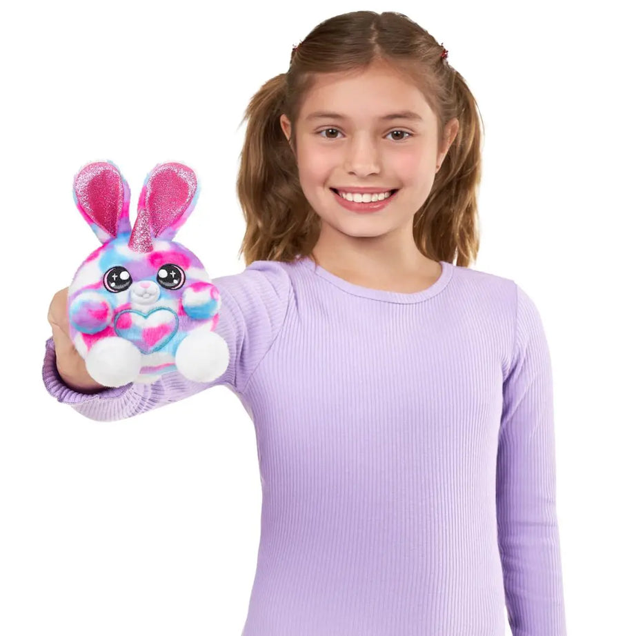 Zuru Rainbocorns Bunnycorn Surprise - 4+ Bunny Surprises Inside, Soft Cotton Tail Plush Toy, Collect All 6