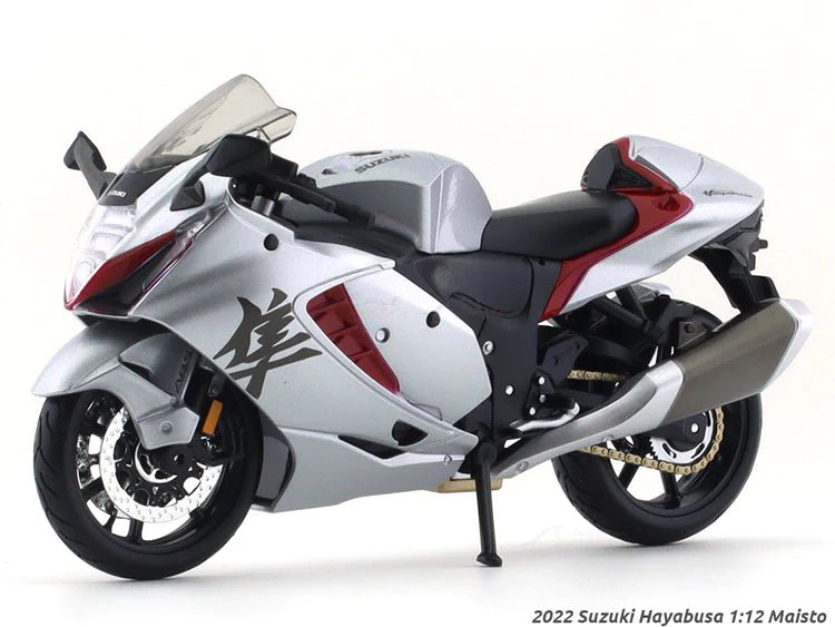 2022 Suzuki Hayabusa 1:12 Maisto Scale Model bike collectible - MINIMEE KIDS