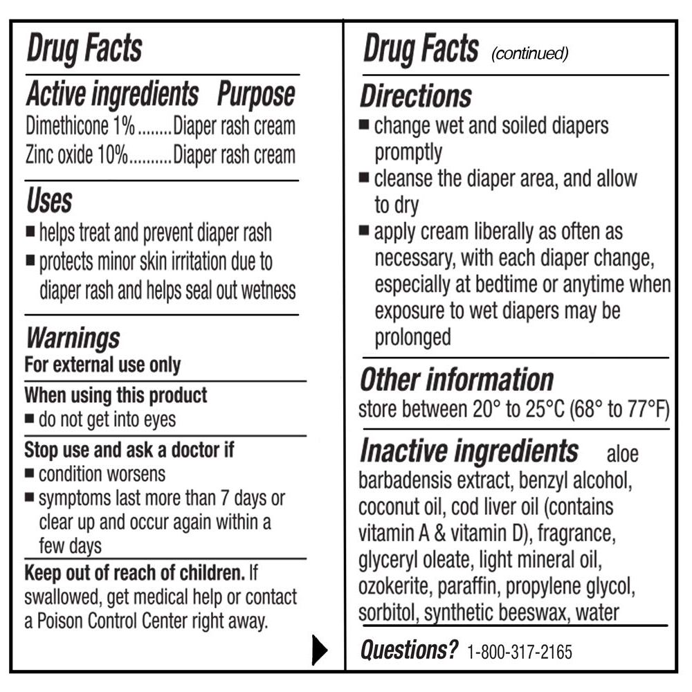 A+D Diaper Rash Cream, 113g - MINIMEE KIDS