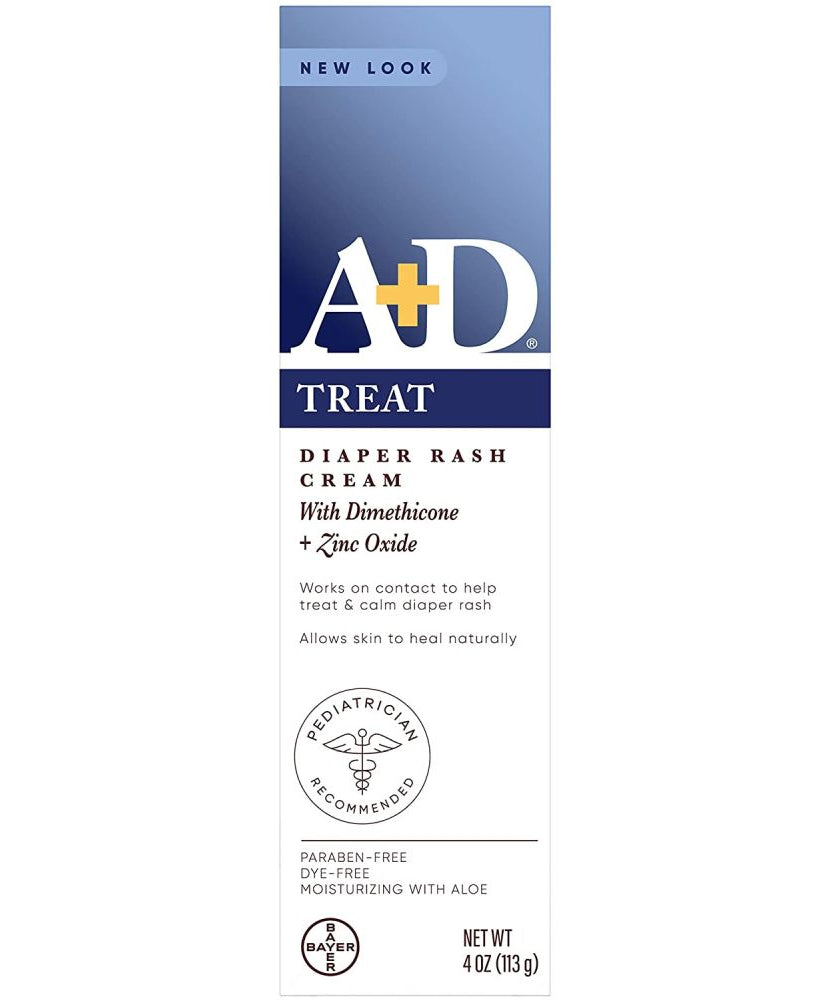 A+D Diaper Rash Cream, 113g - MINIMEE KIDS