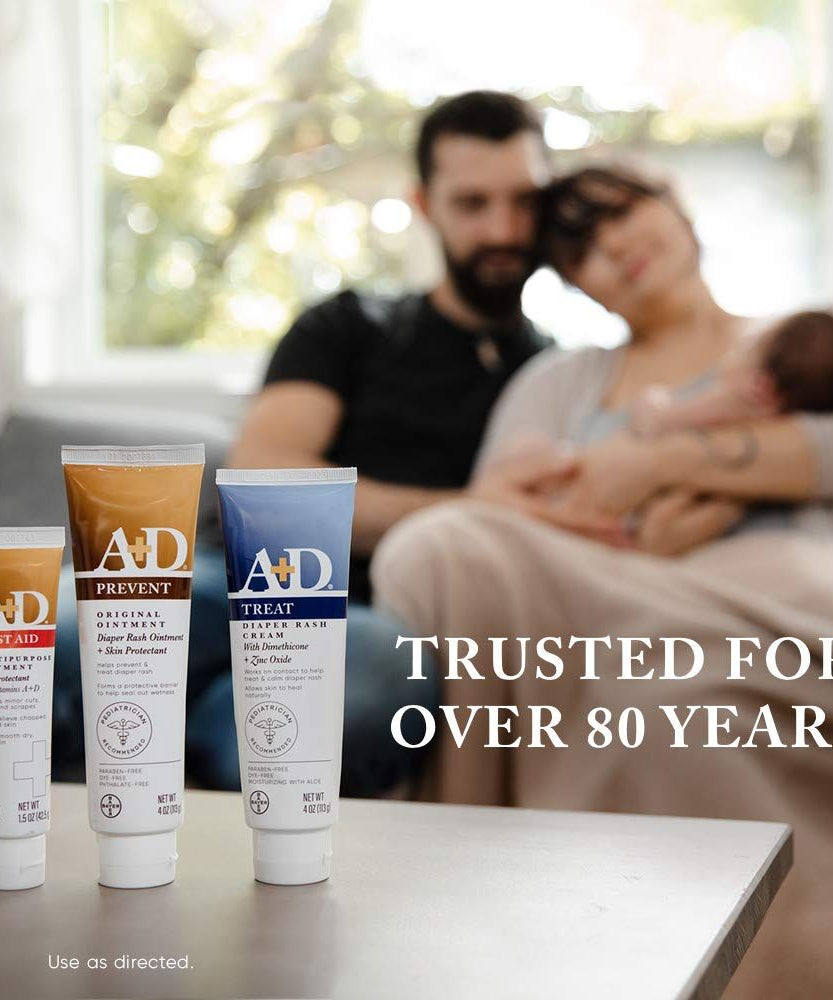 A+D Diaper Rash Cream, 113g - MINIMEE KIDS