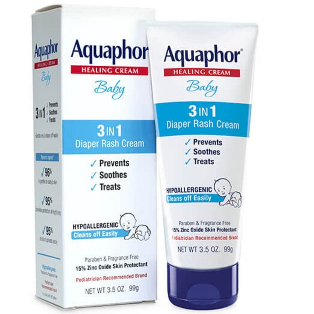 Aquaphor Baby Diaper Rash Cream, 3.5 oz / 99g - MINIMEE KIDS