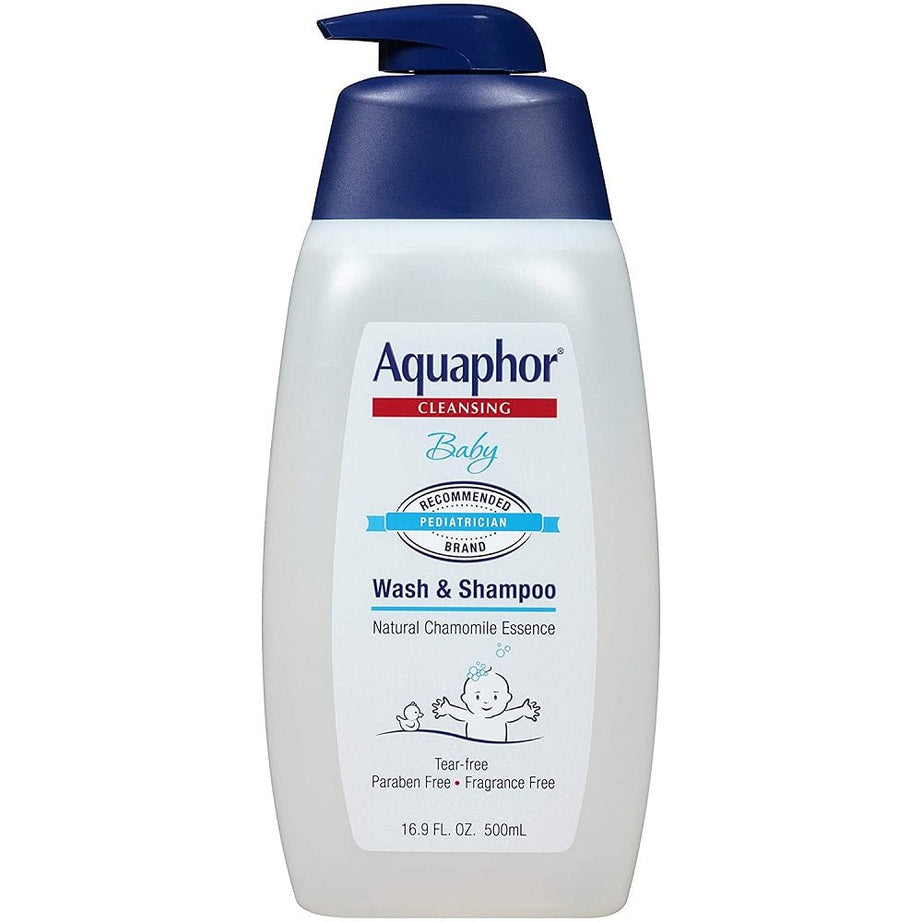 Aquaphor Baby Wash & Shampoo, 16.9 fl oz / 500ml - MINIMEE KIDS